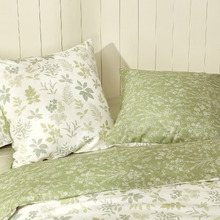 Madrid Reversible Cotton Twill European Pillowcases (Set of 2)